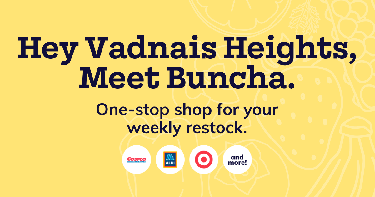Vadnais Heights Buncha Grocery Delivery